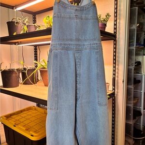 Big Bud Press XL Light Wash Denim Overalls